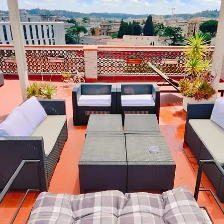 Panoramic Luxury Little Penthouse Апартаменты Флоренция